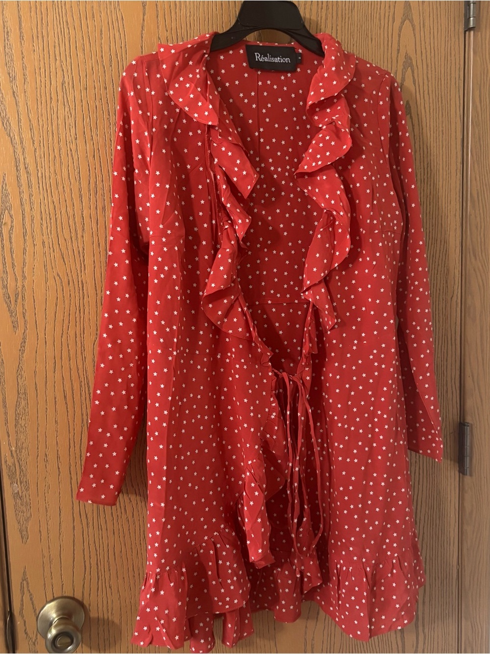 REALISATION PAR THE ALEXANDRA STAR SILK DRESS Sz M - Picture 2 of 4